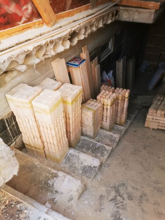 Лестница Ступени Болясины Перило