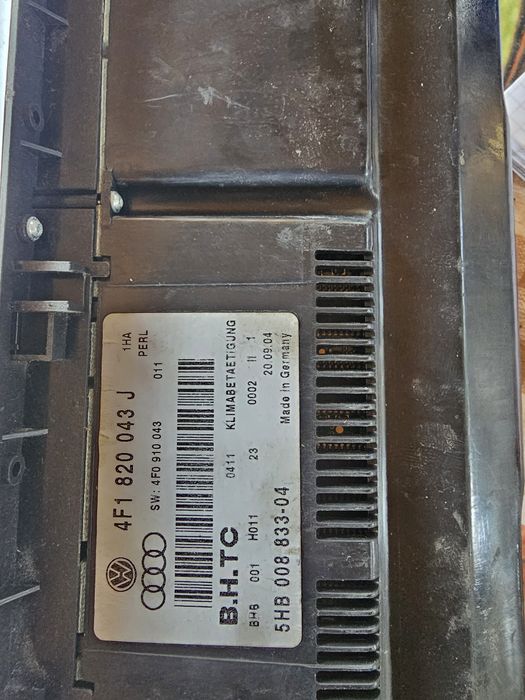 Modul Climatronic Audi A6 4f Cod 4f1820043j