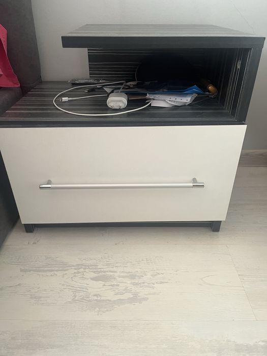 Спалня с матрак и  механизъм с място за багаж 164/190см.