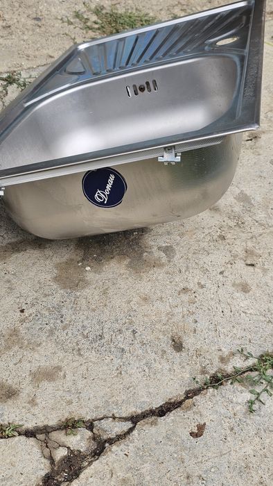 Vand chiuveta inox si baterie inox