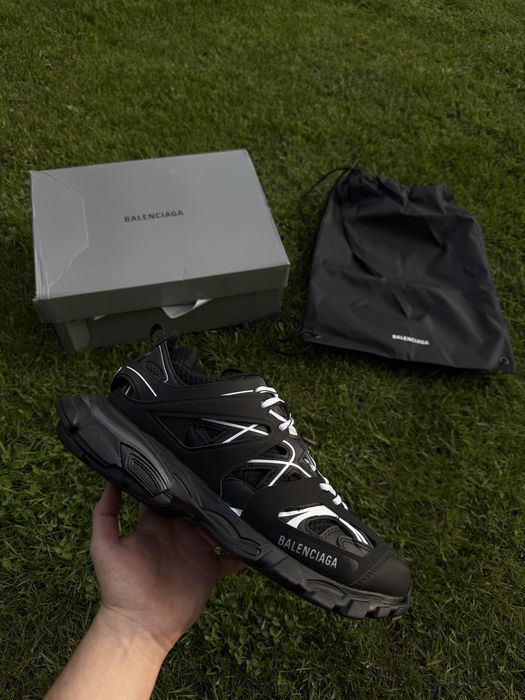 Adidasi Balenciaga Track Black White / Premium / 2026