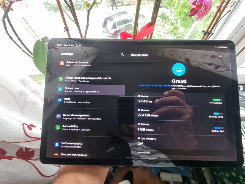 Tabletă Samsung Tab S7 FE 5G