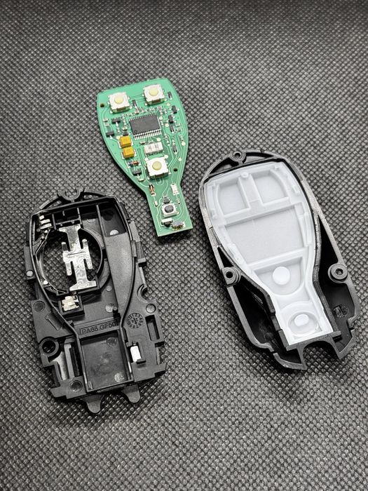 Carcasa modificare upgrade cheie mercedes de la model vechi la cel nou