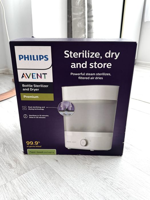 НОВ Philips Philips Avent Premium Bottle Sterilizer and Dryer