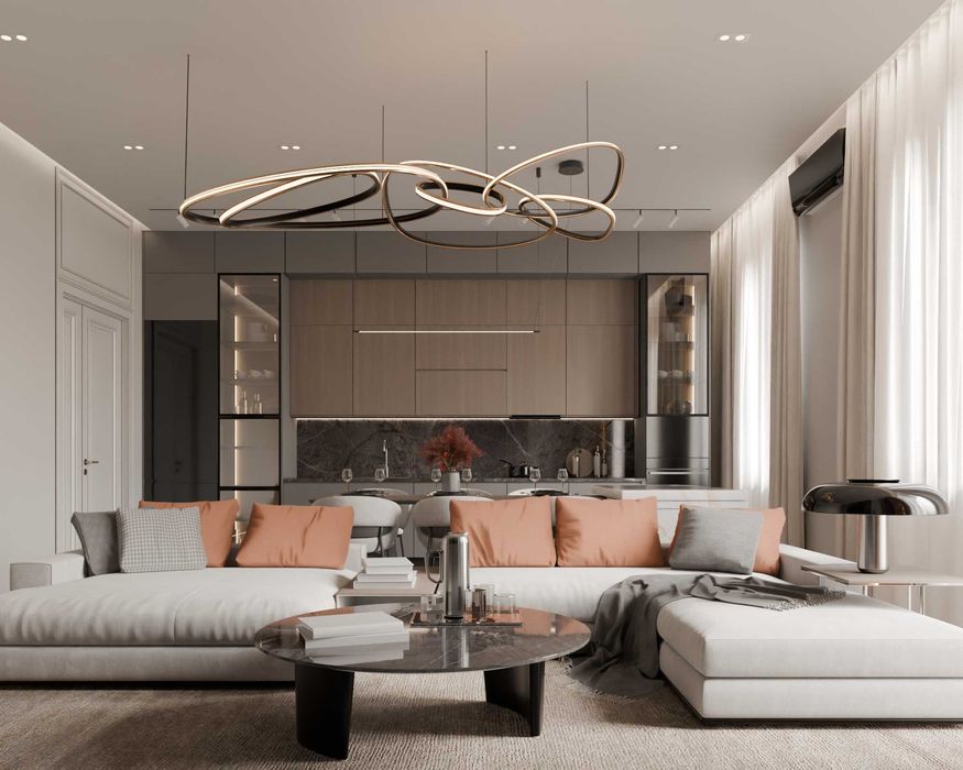 Interyer dizayn xizmati 9 $ - m2