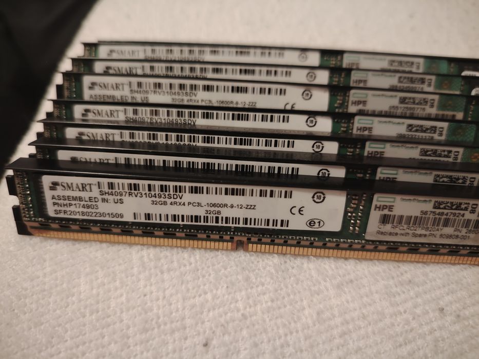 Memorii RAM ecc 32 GB , 16 GB , 8gb