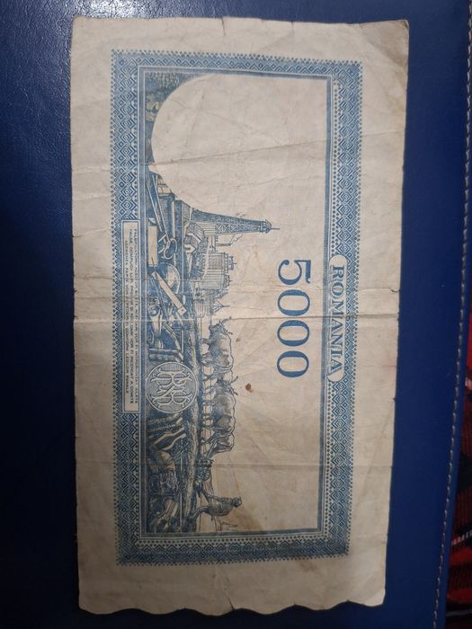 Vând bancnotă 5000 lei