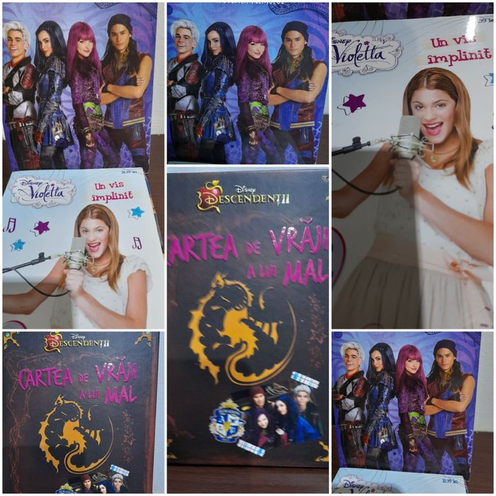 Set 3 cărți pentru primele lecturi ale micuțelor domnișoare.