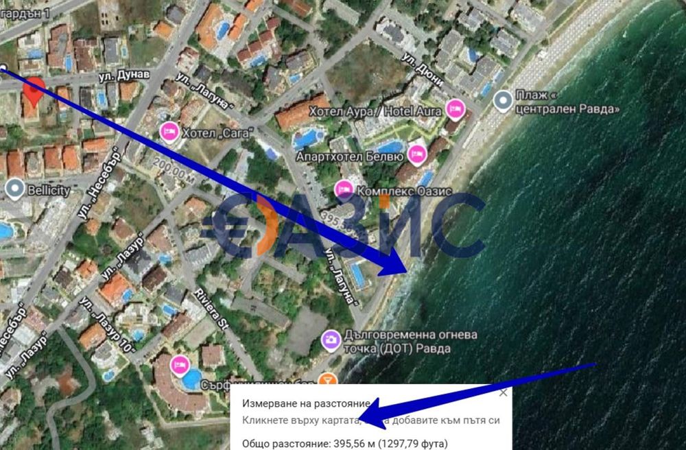 Студио в нова сграда без такса поддръжка "Бриз 5", Равда, 27.57 кв.м, #34242206