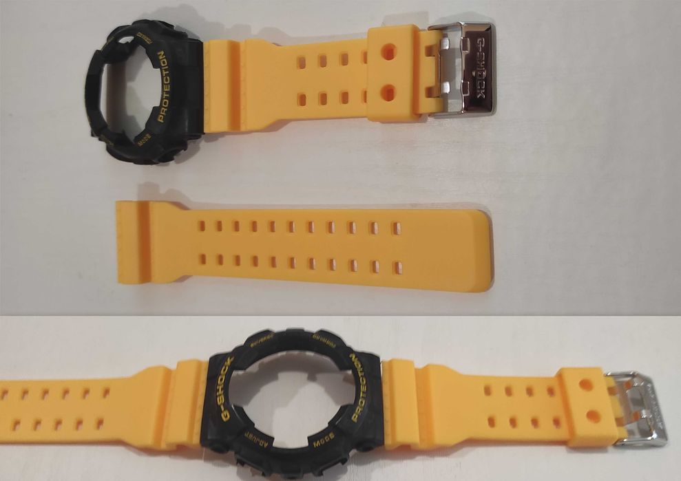 Casio G-shock Безел и верижка, каишка за часовник