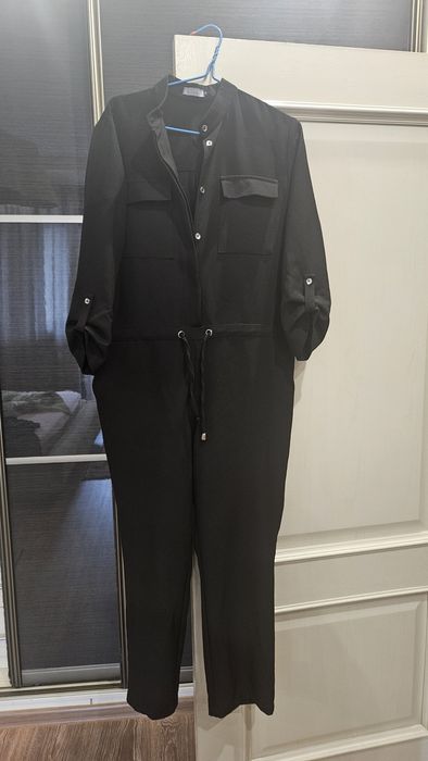 Комбинезон черный женский
