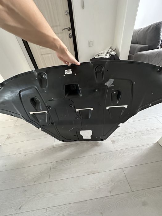 Пластиковая защита картера