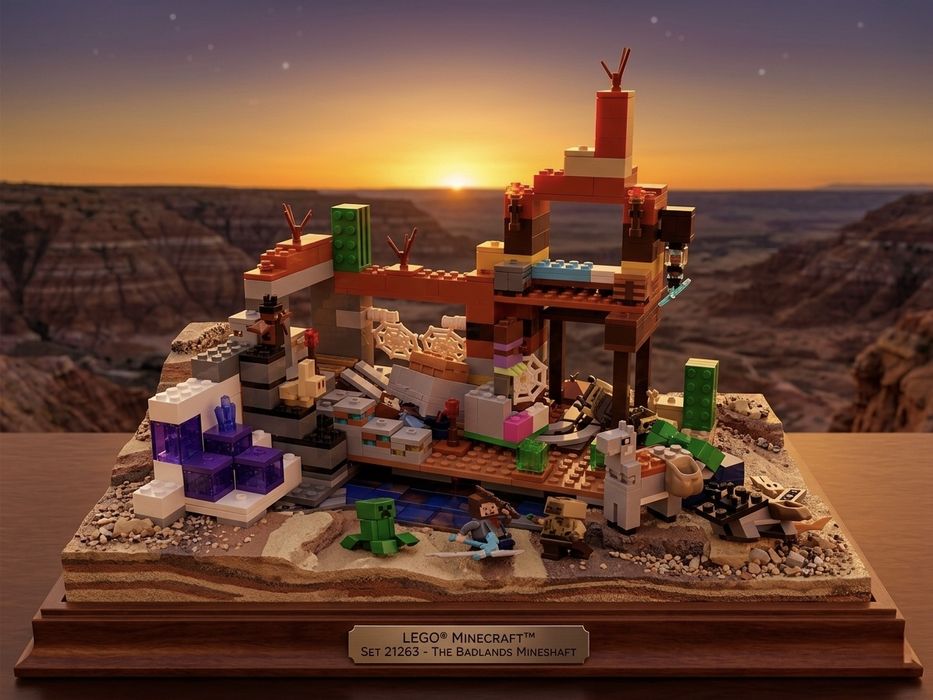Minecraft lego badlands