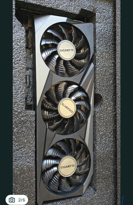 Placa Video Nvidia Gigabyte RTX 3070 Gaming OC 8Gb RGB