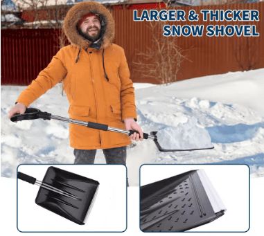 Лопата за сняг №5040 Преносима лопата за сняг от алуминиева сплав