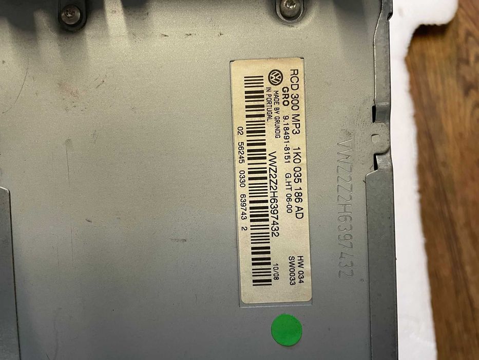 CD радио Volkswagen Passat 6 / 2005-2010