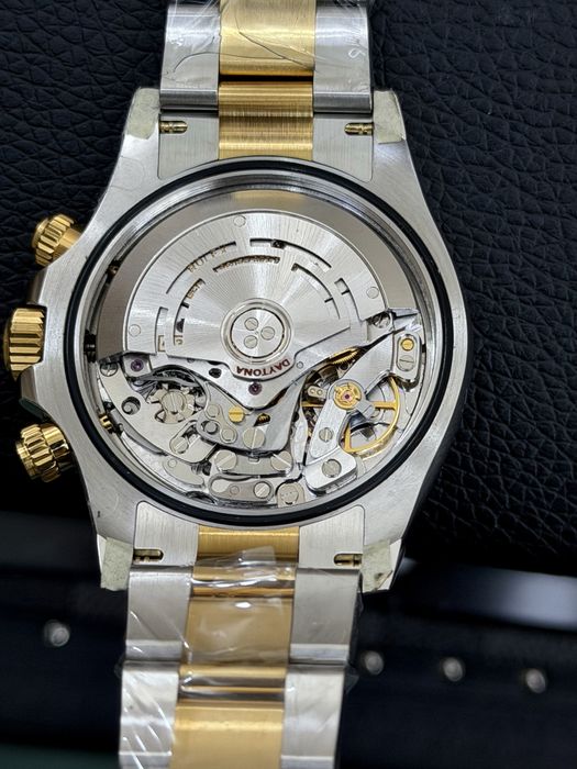 Rolex Daytona Two Tone Black ETA 4130