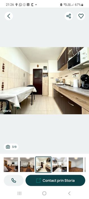 Închiriez apartament cu doua camere