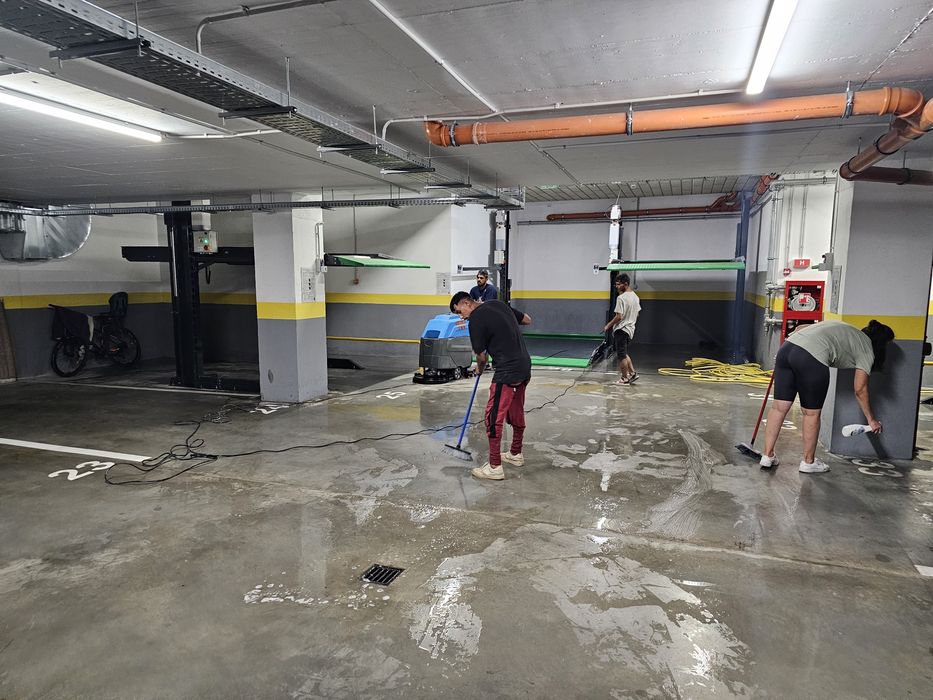 Curățenie parcări case de scara blocuri birouri