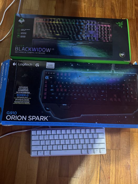 3бр. Механични клавиатури с проблем