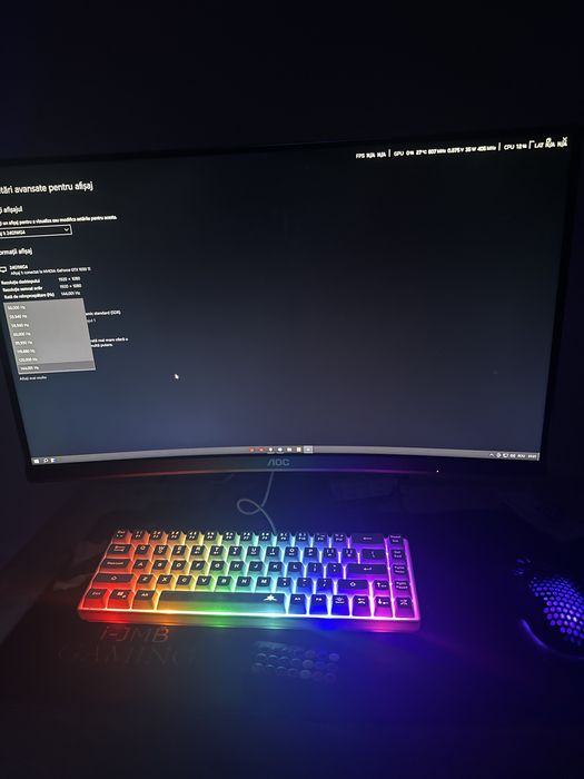 Monitor aoc de 144 hzz