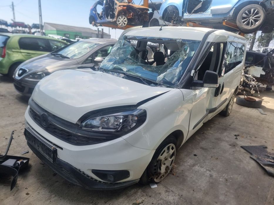 Grila aer bord centrala 07356849230 Fiat Doblo 2 [facelift] [2015 - 2