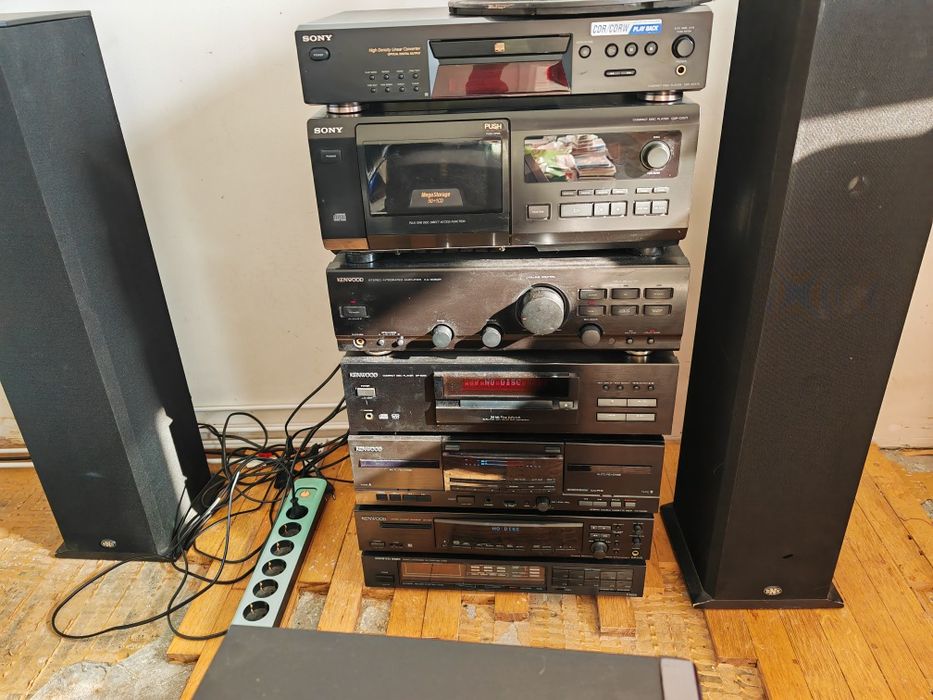 Linii audio boxem amplificatoare Sony,Kenwood , Pioneer,Denon ,Akai