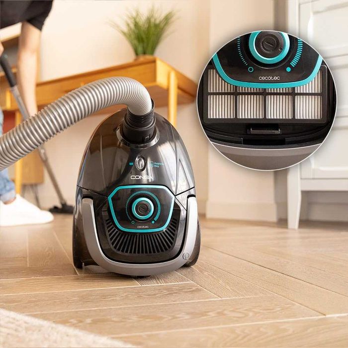 Прахосмукачка Cecotec Conga Powerbag 2500 Plus с торба 2.5л, 850W