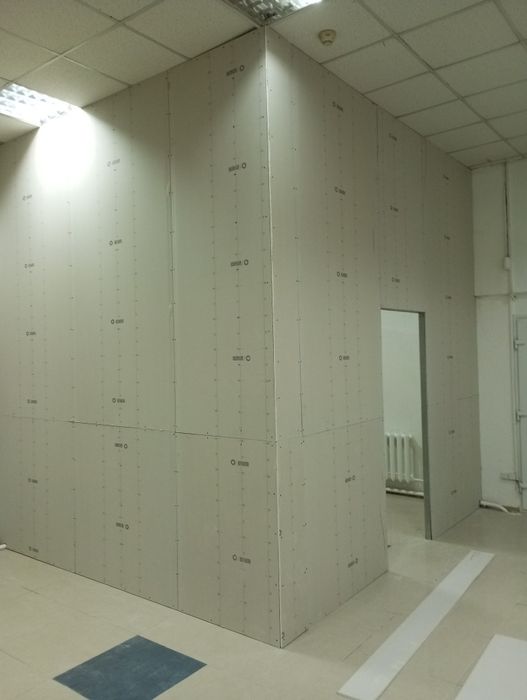 Монтаж гипсокартона