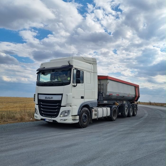 Daf xf 460 2016+semiremorca Carnehl