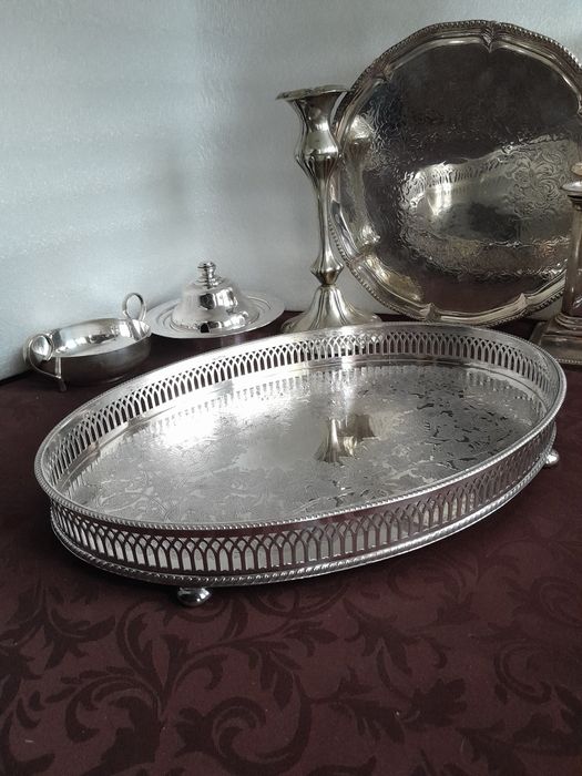 Поднос винтажный