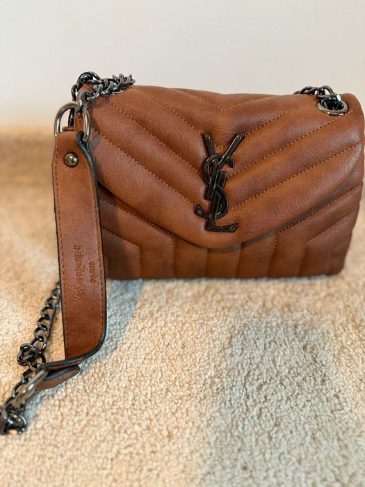 Geanta de umar medie Yves Saint Laurent, piele naturala