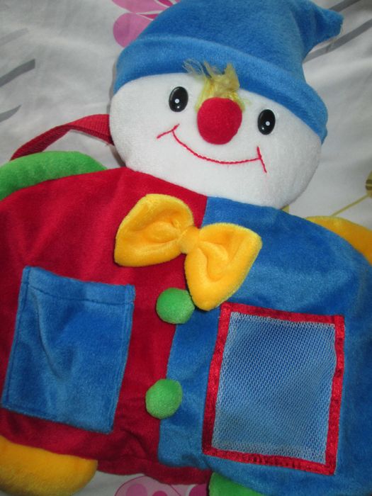 ghiozdanel clown gradinita