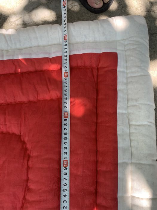 Вълнен копринен юрган