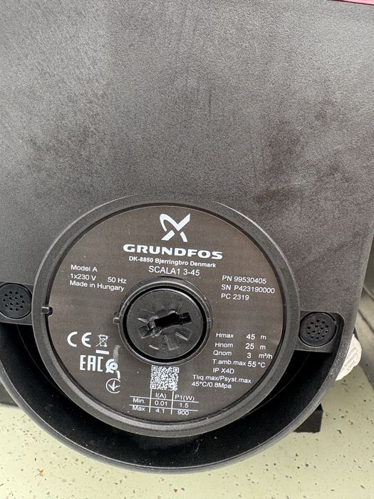 Pompă de apă Grundfos SCALA1 3-45