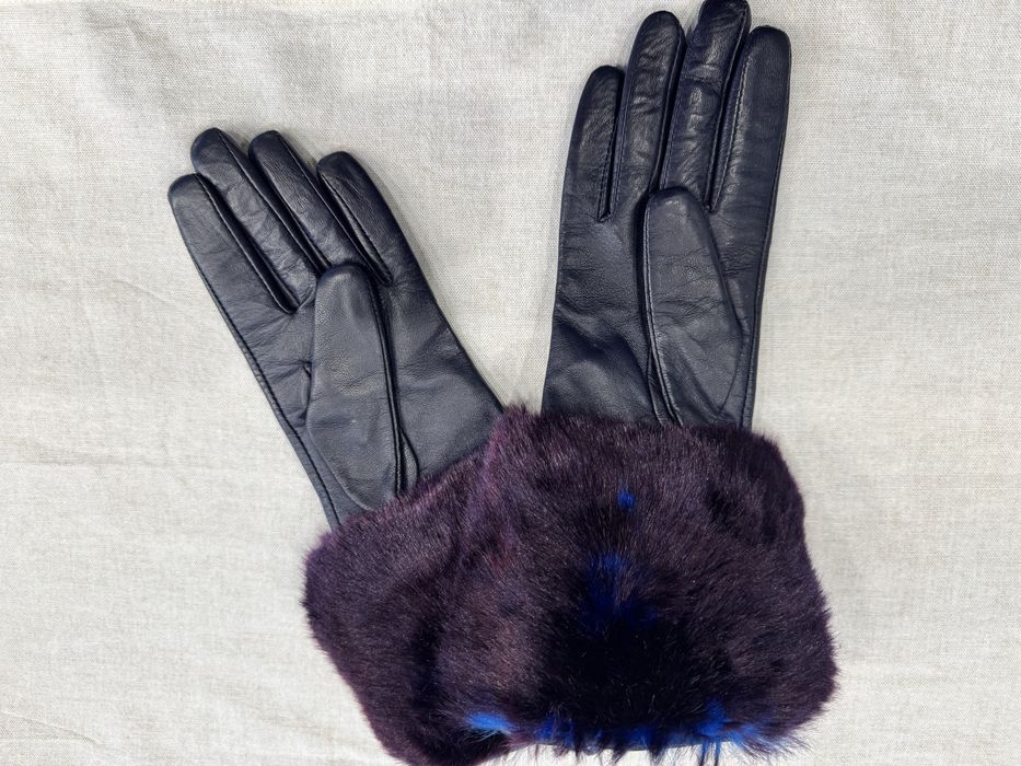 Дамски ръкавици естествена кожа Ted Baker