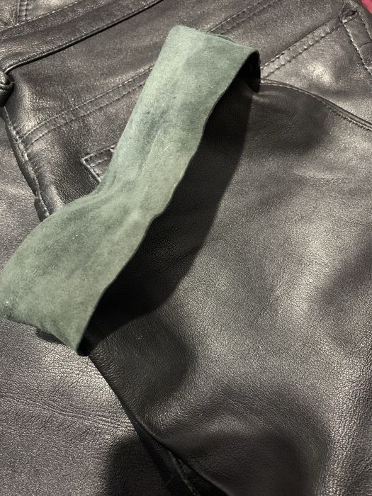 Мъжки кожен панталон