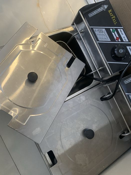 Фритюрница BACKERCRAFT EF-82 серебристый