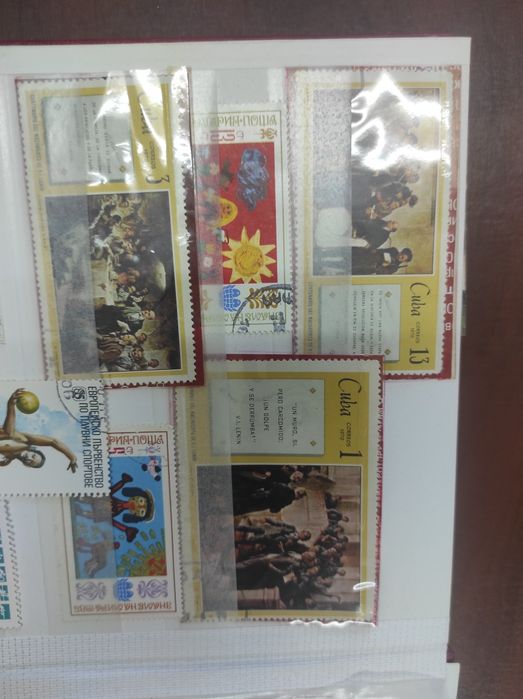 Пощенски марки разнообразни