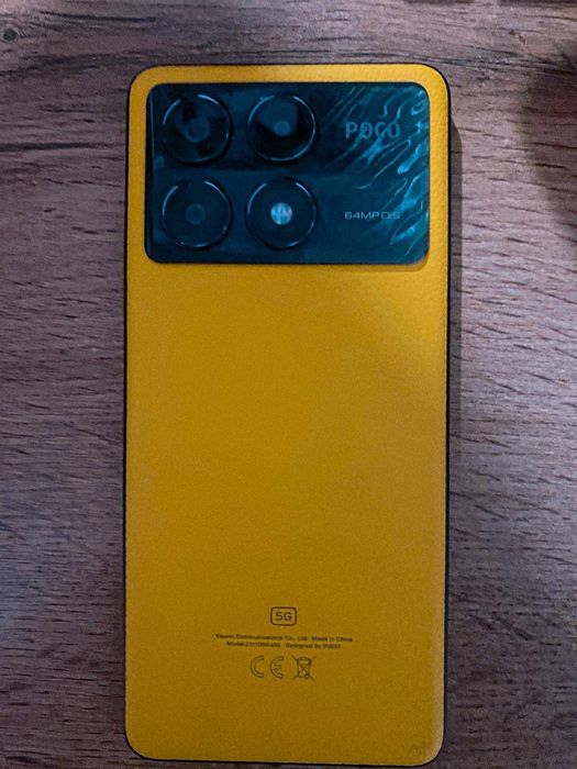 Poco x6 pro 12 gb 512gb жёлтый