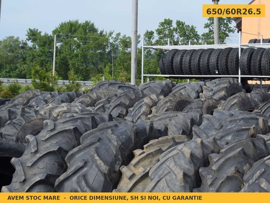 Anvelope Cauciucuri 650/60R26.5 650 60 R26.5 65060265 650 60R26.5 Trelleborg Buldo Incarcator Utilaje Radial SH Second Hand ANVELOPE Garantie 1 An