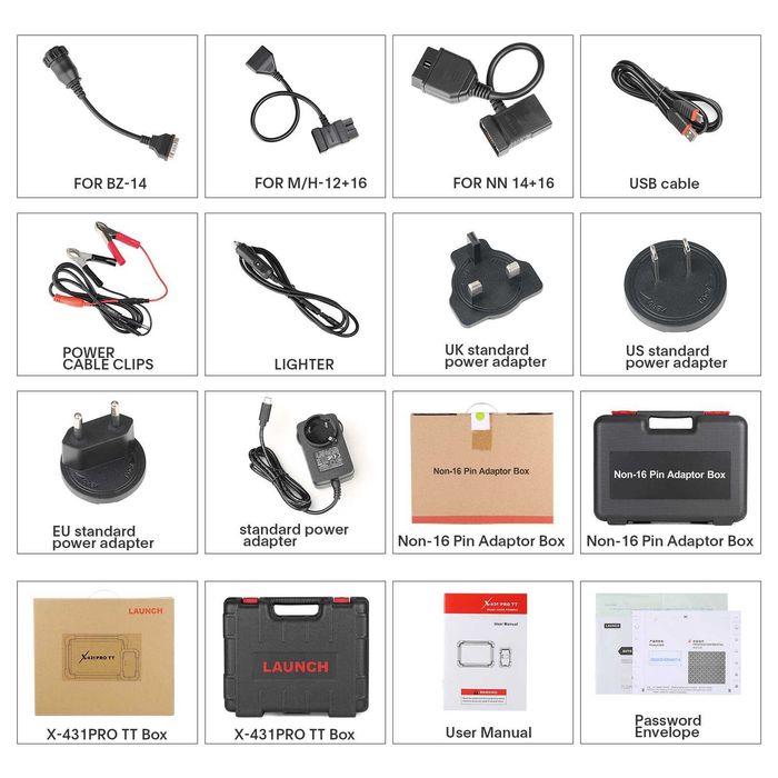 LAUNCH X431 PRO TT Diagnostic Tool ECU Coding Bi-Directional CANFD