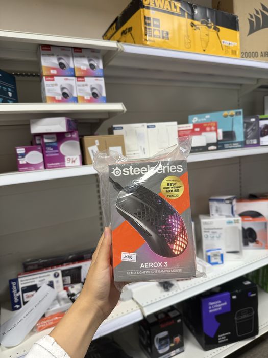 Мышь SteelSeries Aerox черный