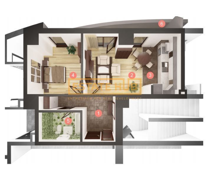 Apartament 2 camere | CF | Calea Mănăștur