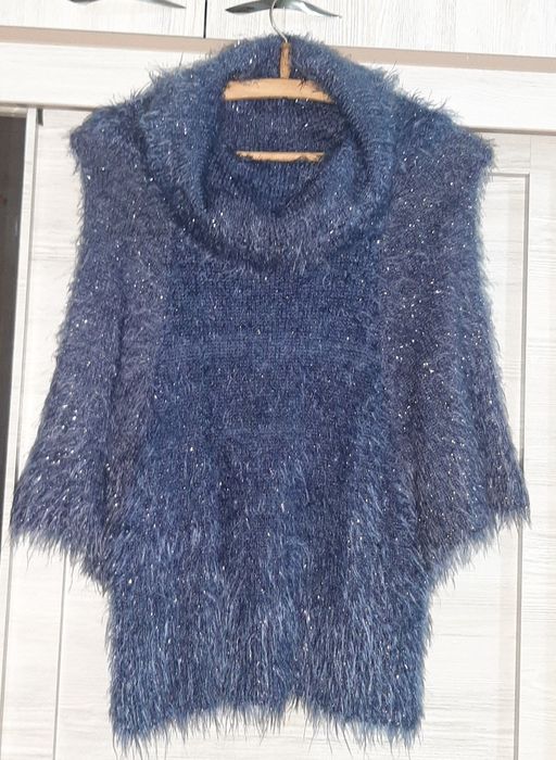 Кофта тёплая с рукавом "летучая мышь"