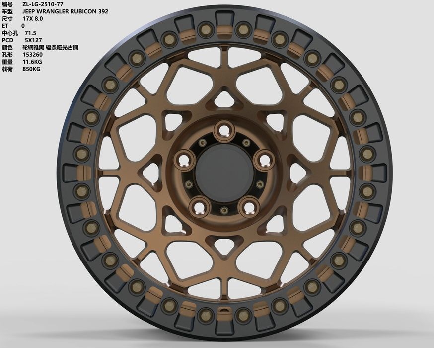 Ковани бийдлок джанти за офроуд