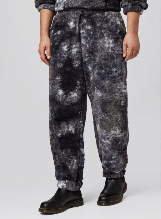 НОВО ABOUT YOU x Rewinside мъжко долнище и шапка идиотка/теди/шерпа М