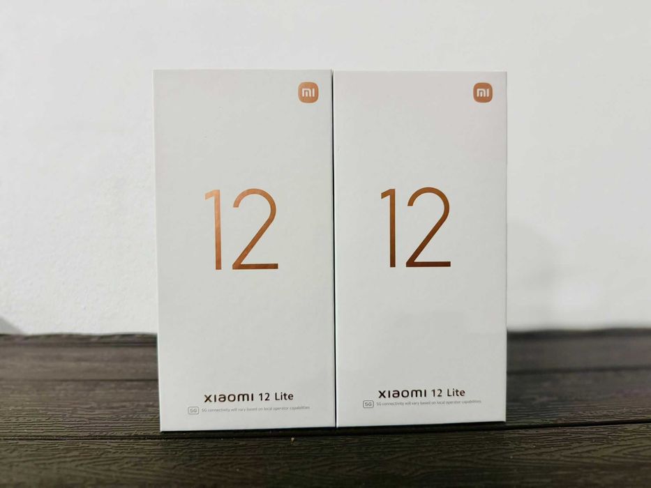 Xiaomi 12 Lite Nou, Sigilat ,Factura - Garanție - Rate - 128/8 Lite Green - NFC