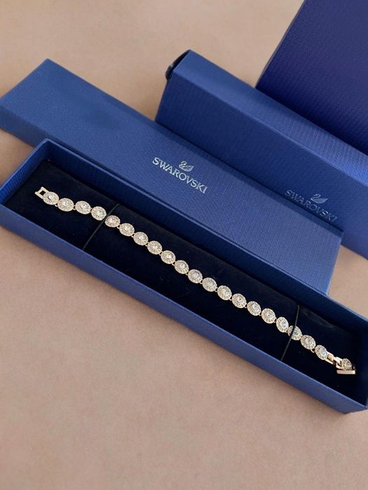Bratara Swarovski Angelic Una Rose Gold