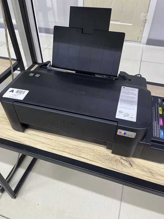 Epson EcoTank L121 / Струйный принтер / С красками /Полностью обслужен